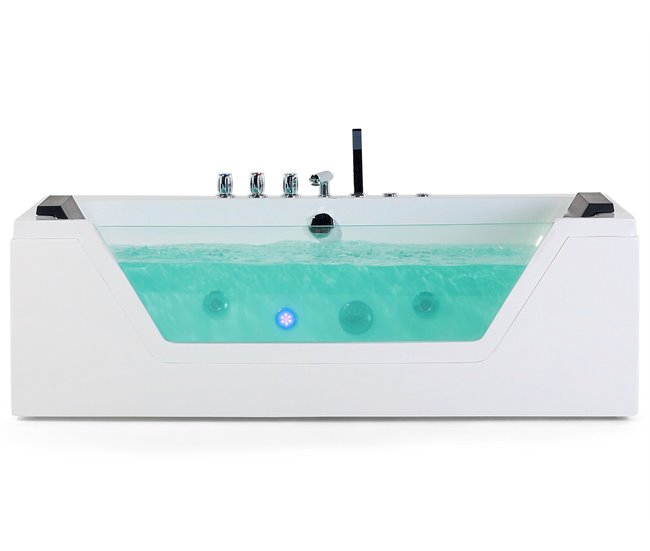 Beliani Banheira de interior SAMANA 71x153 Branco