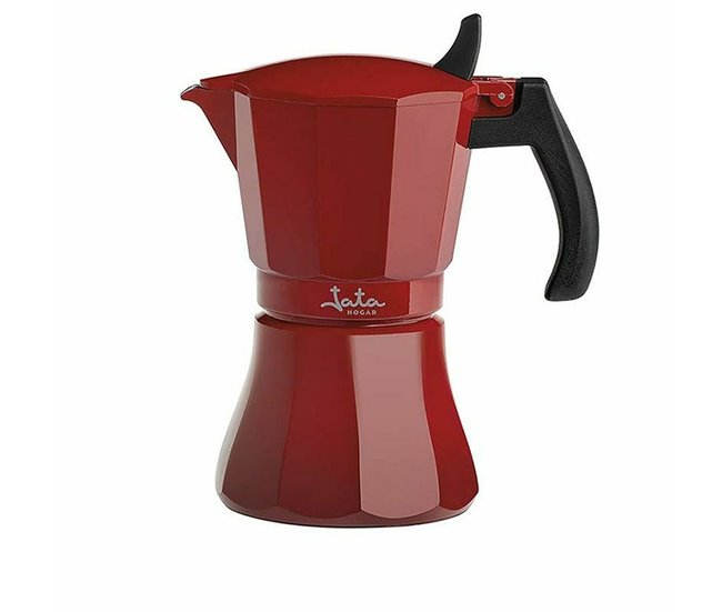 Cafeteira Italiana Cafetera de inducción Vermelho