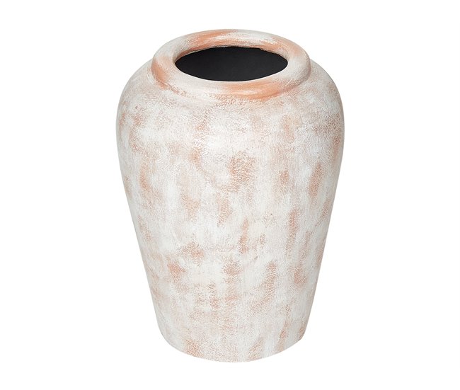 Beliani Jarro decorativo MIRI Branco/ Bege