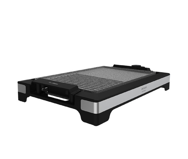 Grelha eléctrica Tasty&Grill 2000 Inox MixStone Cecotec Preto