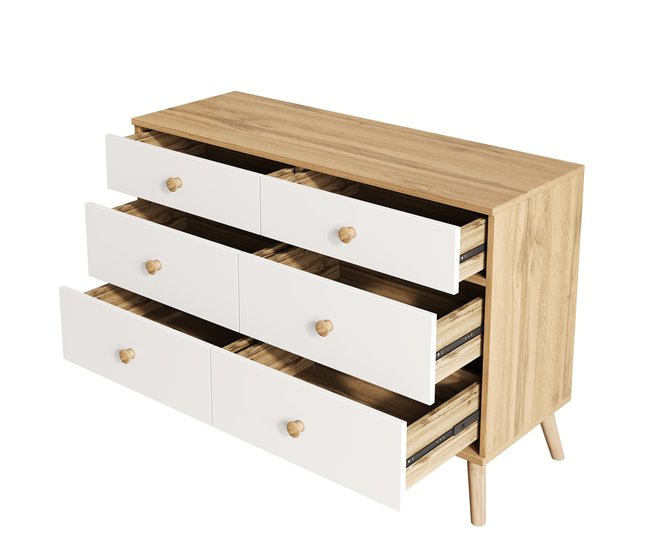 Aparadores Natural/ Branco