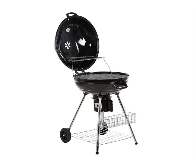Beliani Barbacoa de carbón MARAPI Preto