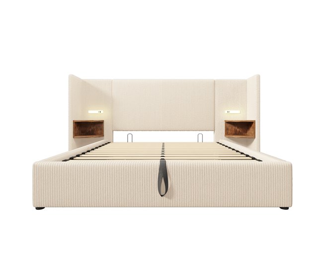 Camas com estrado elevatório