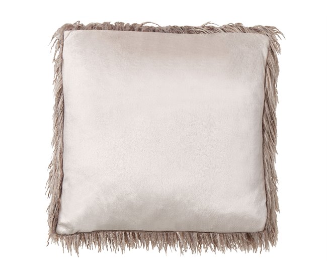 Beliani Almofada decorativa COROKIA 45x45 Bege
