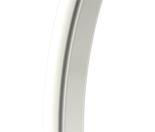 Starmatrix RIOXXL 40 Litros Chuveiro Curvo de Aquecimento Solar em Polietileno HD, Branco Branco