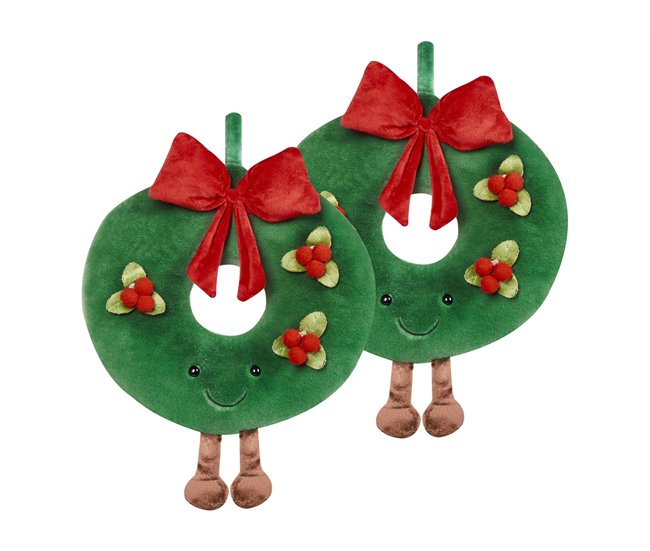 Beliani Almofada decorativa BONBON Verde