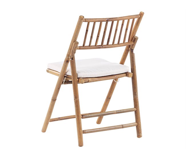 Beliani Conjunto de balcón SAVELLETRI Branco/ Bege