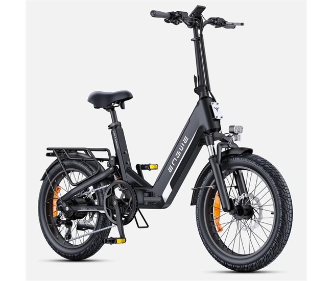 Bicicleta elétrica engwe l20 3.0 boost - motor 250w bateria 48v13.5ah pneus de 20 polegadas travões a disco hidráulicos certificação tuv