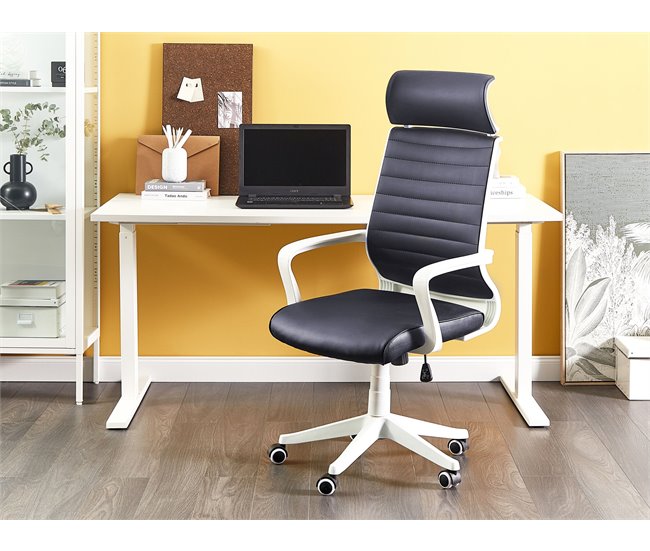 Cadeira de escritório LEADER Beliani Preto