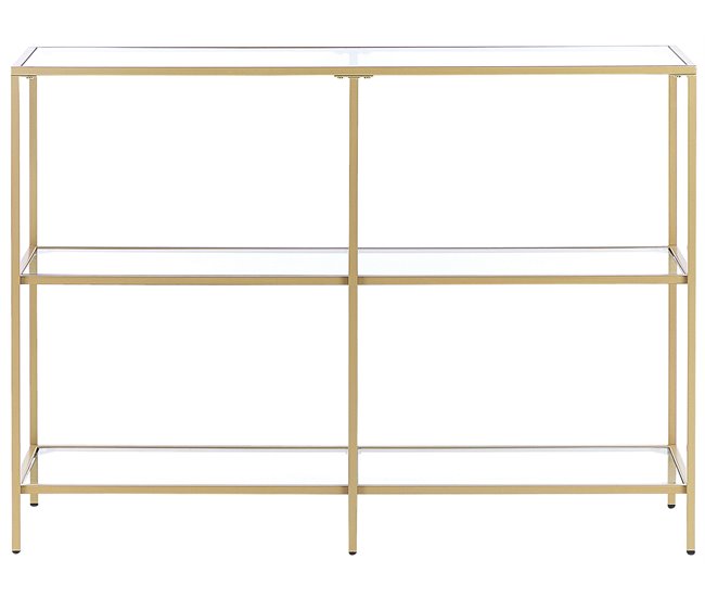 Beliani Consola ORETTA Dourado