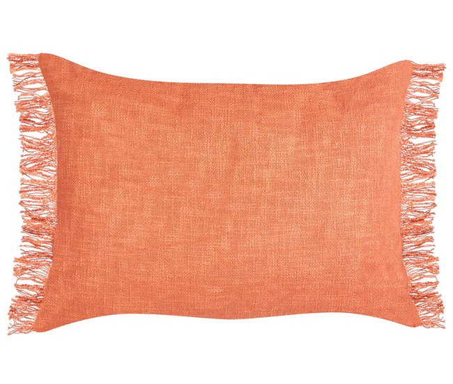 Beliani Almofada decorativa MABA Laranja