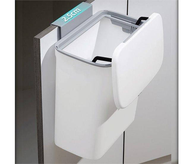 Papel de cozinha multifuncional montado na parede Branco