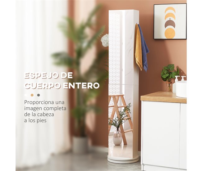 Armário Alto Casa de Banho 36 Branco