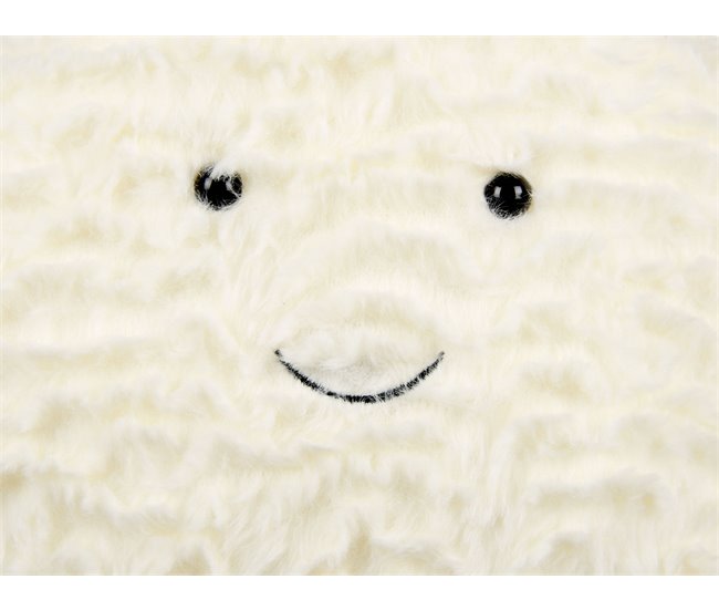 Beliani Almofada decorativa STARFRUIT Branco/ Bege