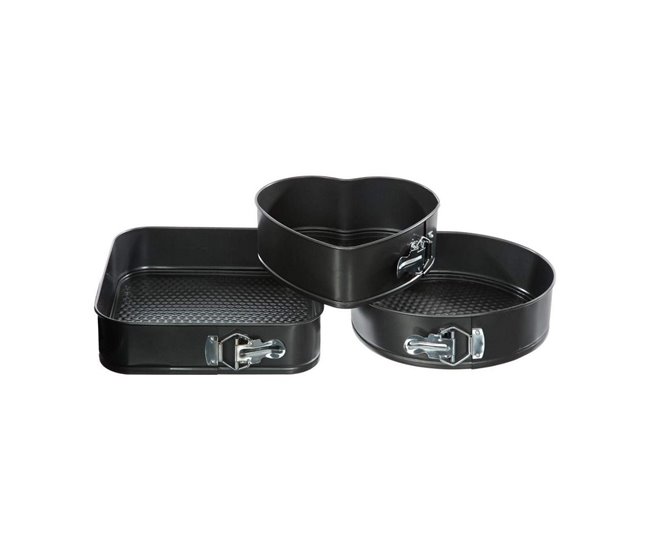 Conjunto de Moldes Desmontáveis Preto