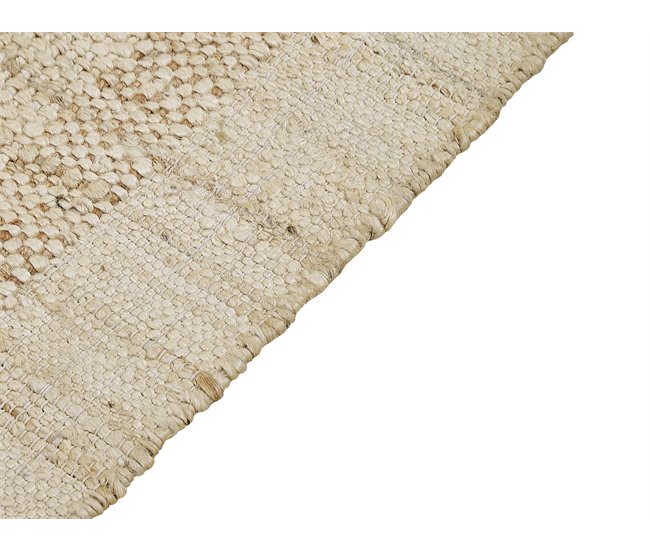 Beliani Entrelaçado YELMEZ 80x150 Bege