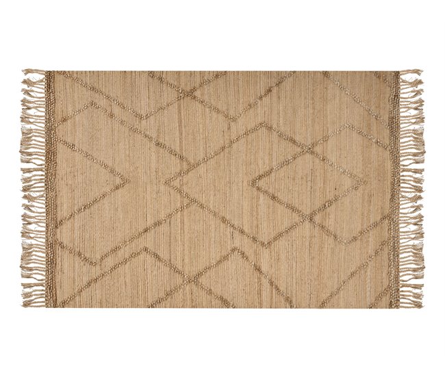 Beliani Entrelaçado HANDERE 160x230 Bege