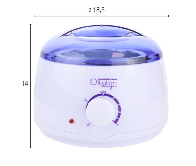 Aquecedor de cera 500ml Branco
