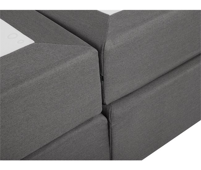 Beliani Cama continental Poliéster PRESIDENT 190x210 Bege