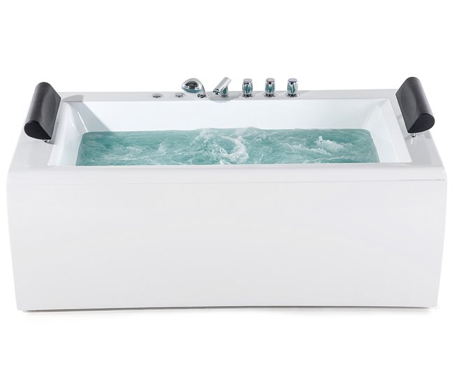 Beliani Banheira de interior MONTEGO 83x172 Branco
