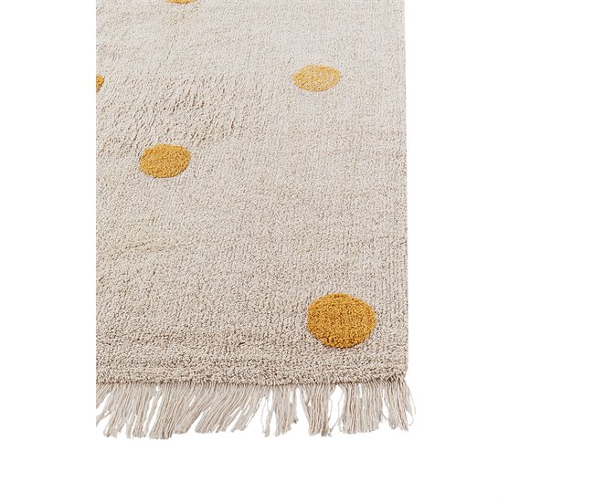 Beliani De pelo corto DARDERE 140x200 Bege