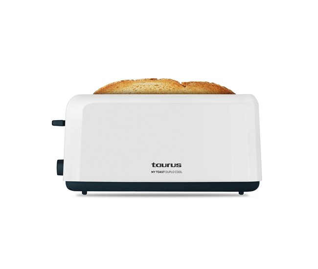 Torradeira TAURUS MYTOAST DUPLO COOL Branco/ Azul