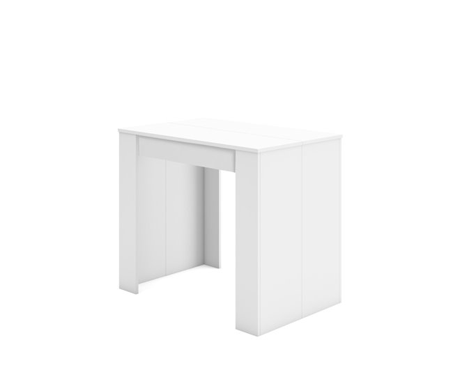  Mesa de consola extensível até 140 cm - 78 x 90 x 50 cm 140 Branco