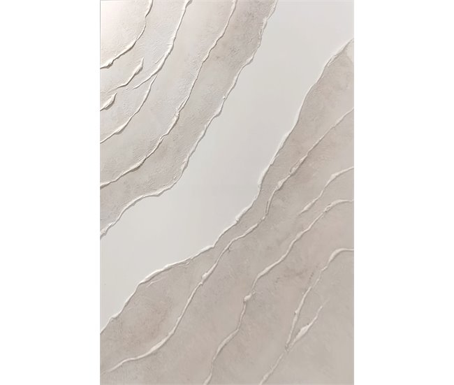 Pintura original onda marrón xxl 118cm marca marcomueble