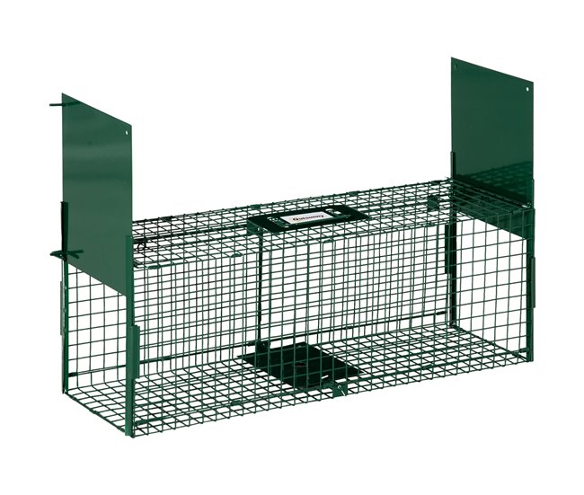 Armadilha para Animais Vivos Aço Outsunny Verde