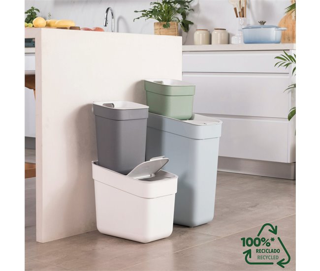 Curver Contentor de reciclagem Ready To Collect 30L Branco