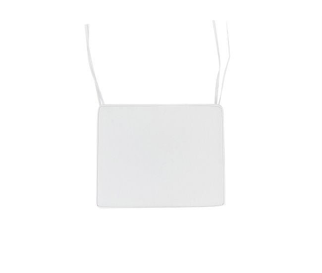 Beliani Almofada de assento para exterior TOLVE Branco/ Bege