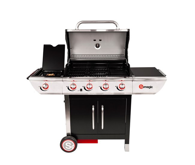Barbecue a gás MANHATTAN 450GPI 4 queimadores Preto