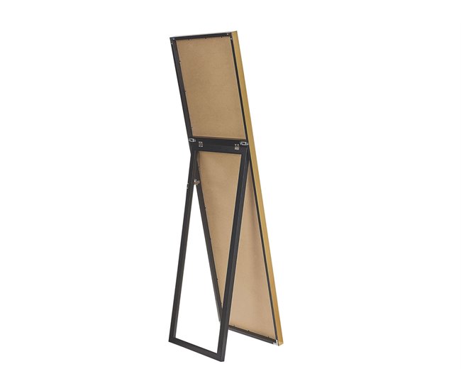 Beliani Espelho de pé TORCY 40x2 Dourado