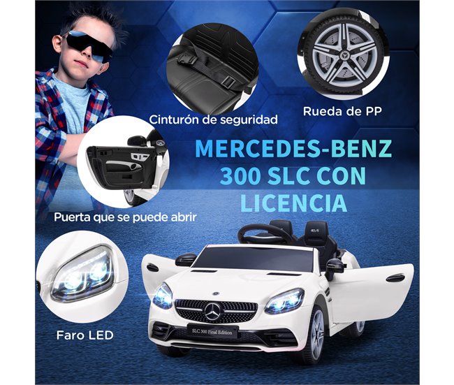 Carro Elétrico Polipropileno (PP) e Metal AIYAPLAY Branco