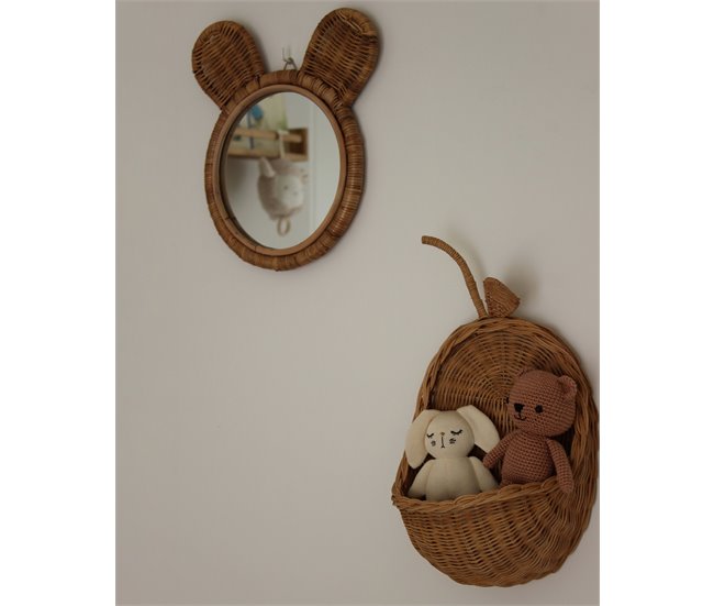 Beliani Decoração de parede MAKONDE Natural