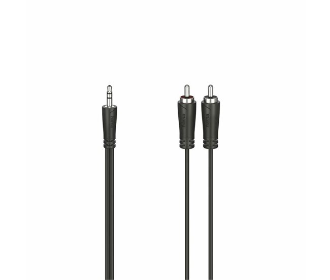 Cabo áudio jack para 2 RCA 00205110 Preto