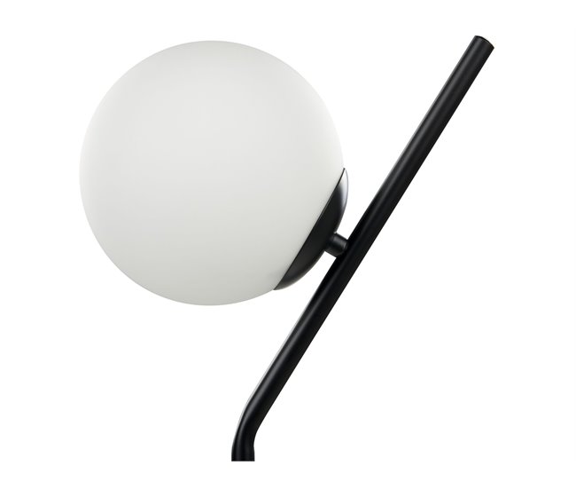 Beliani Candeeiro de mesa WAPITI Branco/ Preto