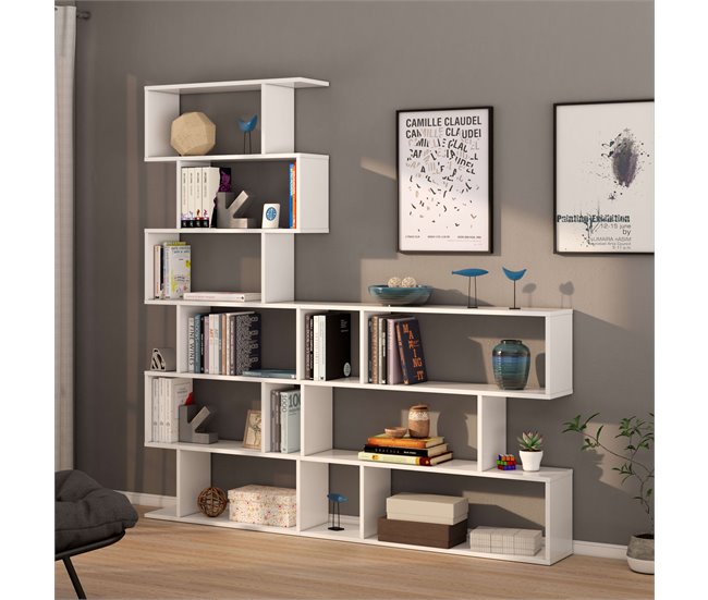 Pacote de 2 prateleiras Atha Branco