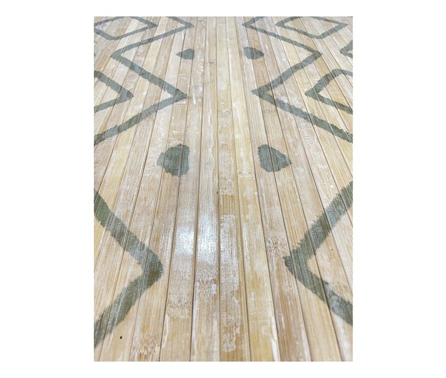  Acomoda Textil - Alcatifa de bambu para interior e exterior. 60x90 Castanho