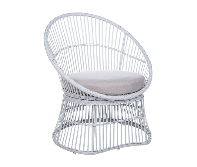 Beliani Conjunto bistrô MESYNA Branco
