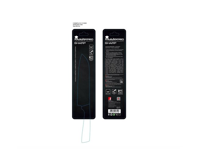 Faca Santoku Sharp Preto