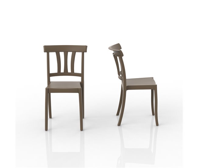 Cadeira de jardim PEACH cor areia  Areia