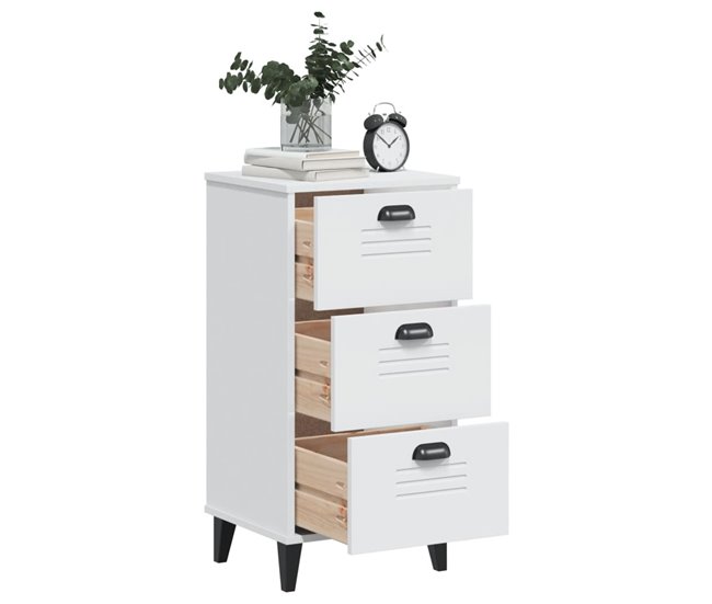 Soluna Home - Mesitas De Noche Sophie-Catherine 40 Branco