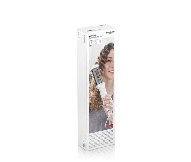 Placa Cerâmica para Cabelo para Criar Ondas Cinza