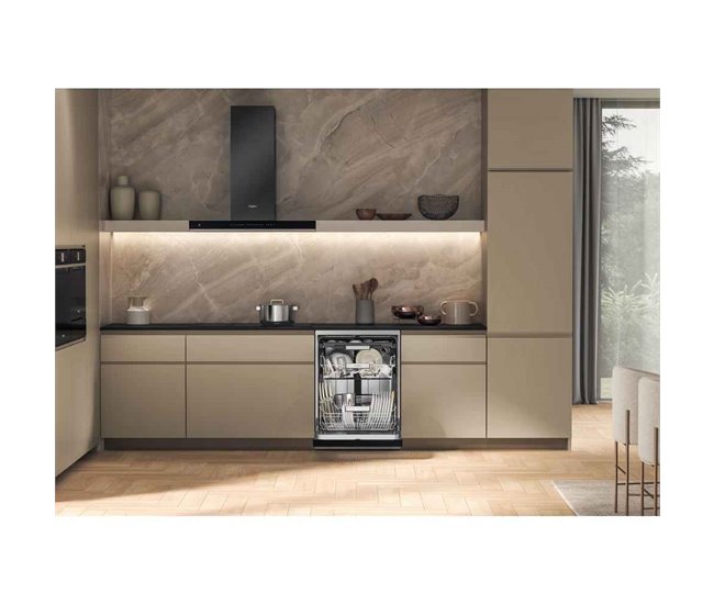 Máquina Lavar Loiça WHIRLPOOL W7F HS41 X 15 conj, Inox, Classe C Inoxidavel