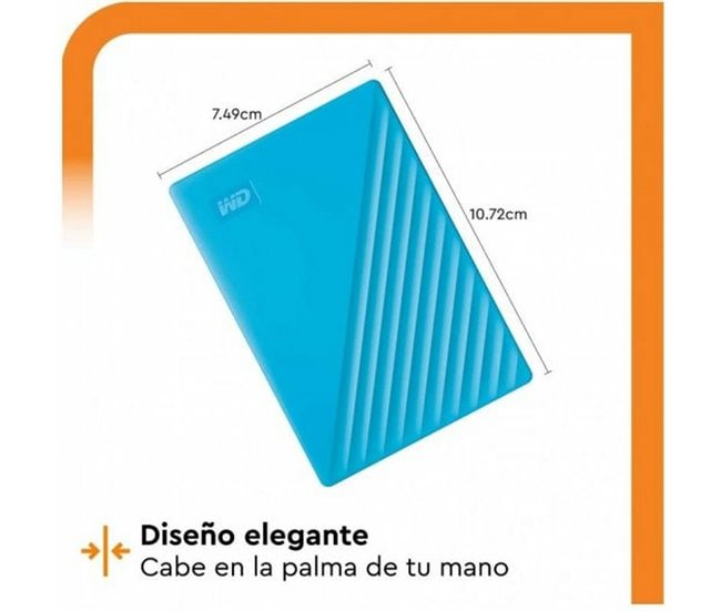 Disco Duro Externo My Passport Azul