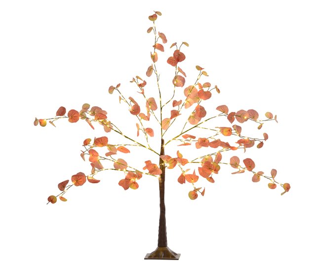 Árvore com Iluminaçãp PP HOMCOM, casa - decoração Laranja