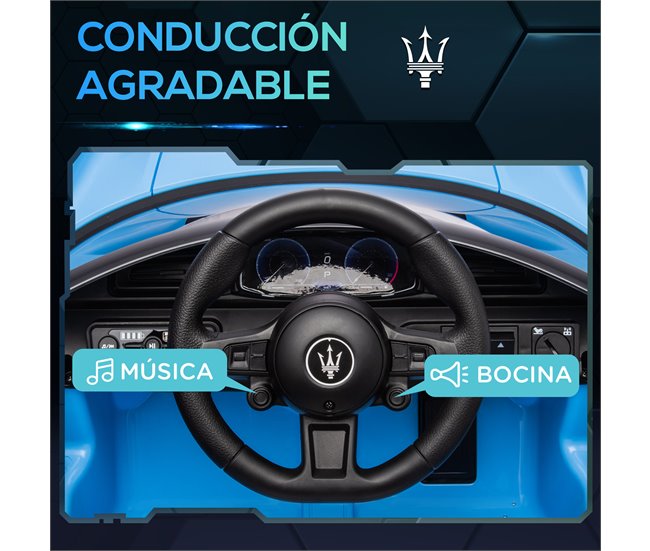 Carro Elétrico para Crianças Plástico e Metal AIYAPLAY Azul