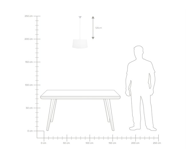 Beliani Candeeiro de tecto KALLAR Branco