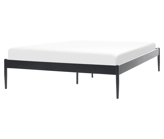Beliani Cama Acero VAURS 167x206 Branco